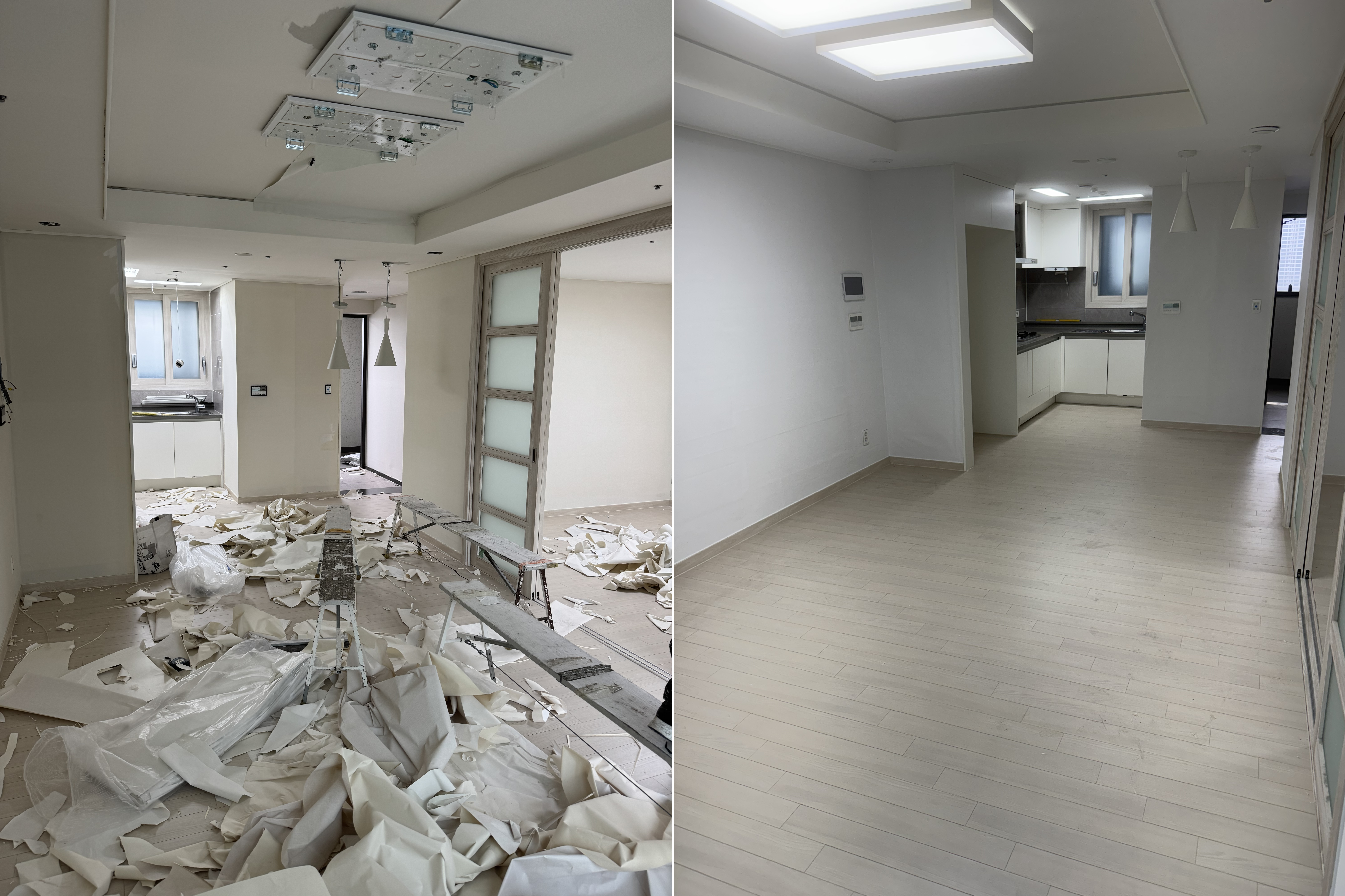 서울 ○○구 아파트 도배 시공